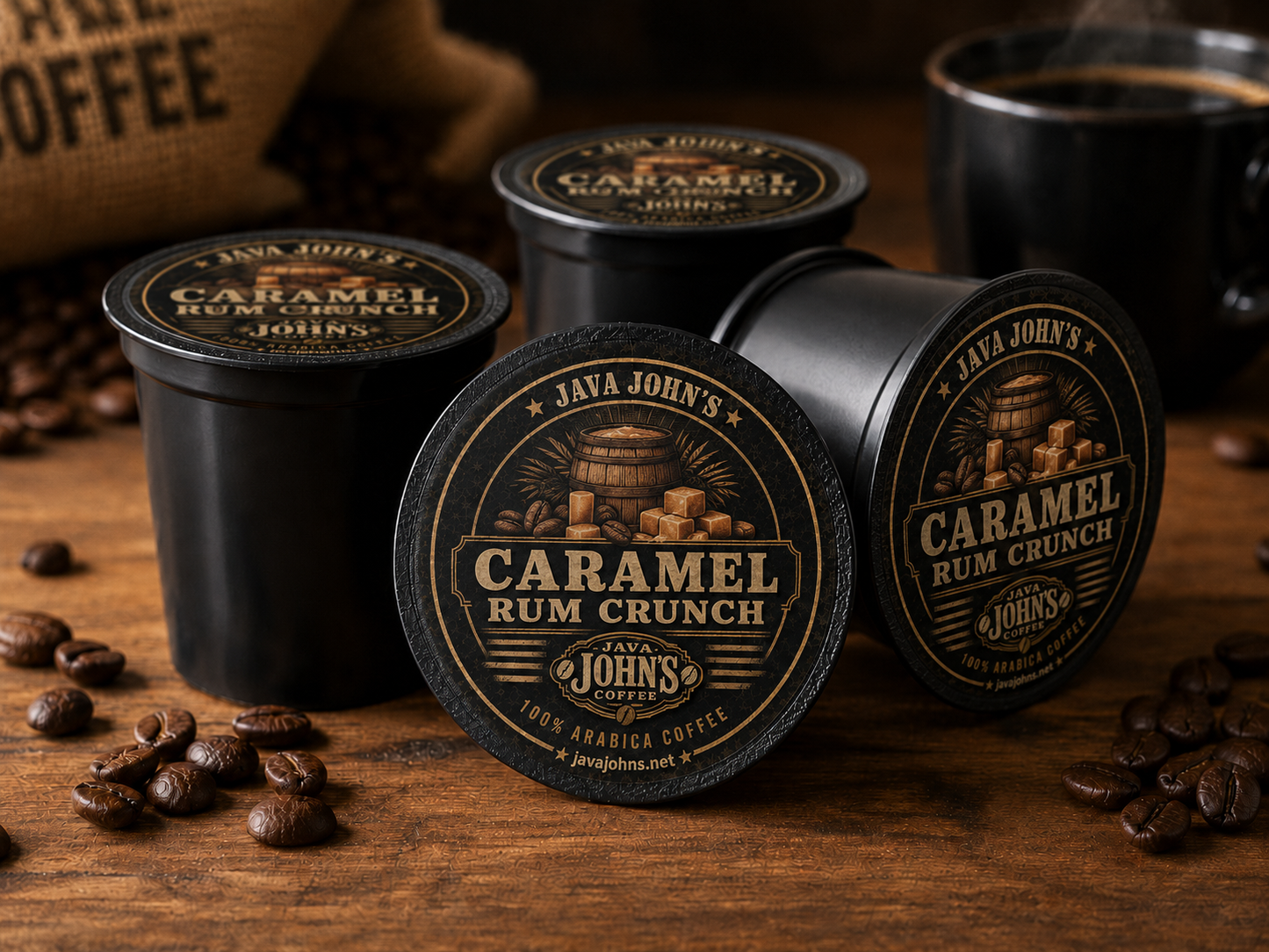 Caramel Rum Crunch K Cup